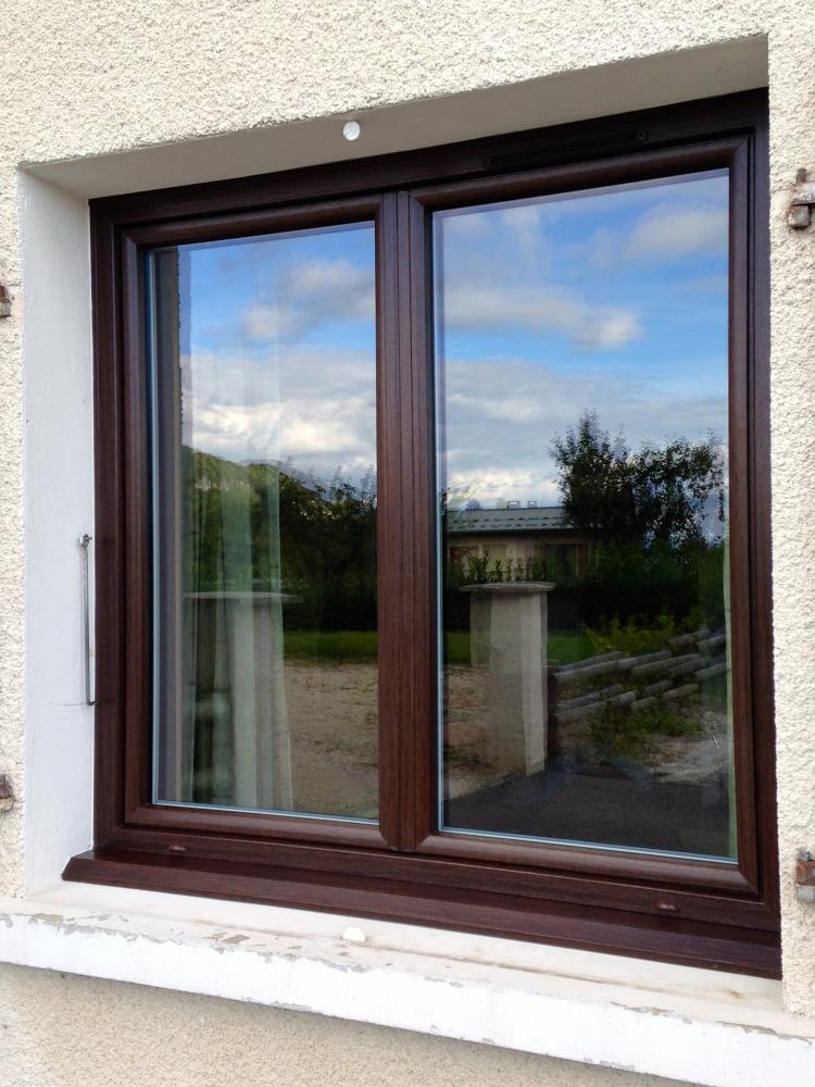 fenêtre pvc pvc plaxé